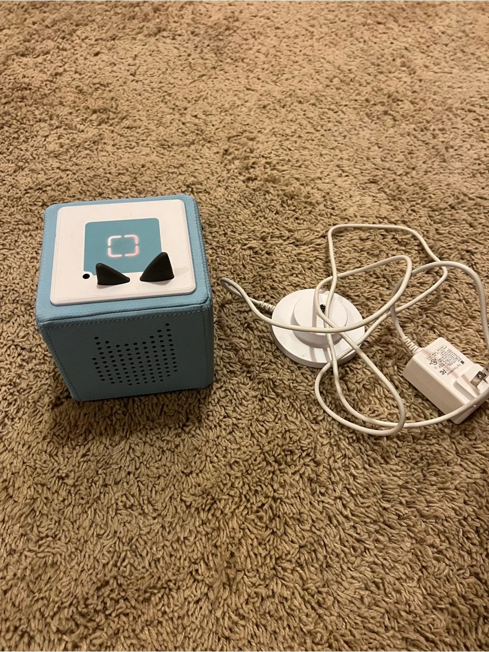 Toniebox Starter Set Light Blue Audio Player w/ Charging Station